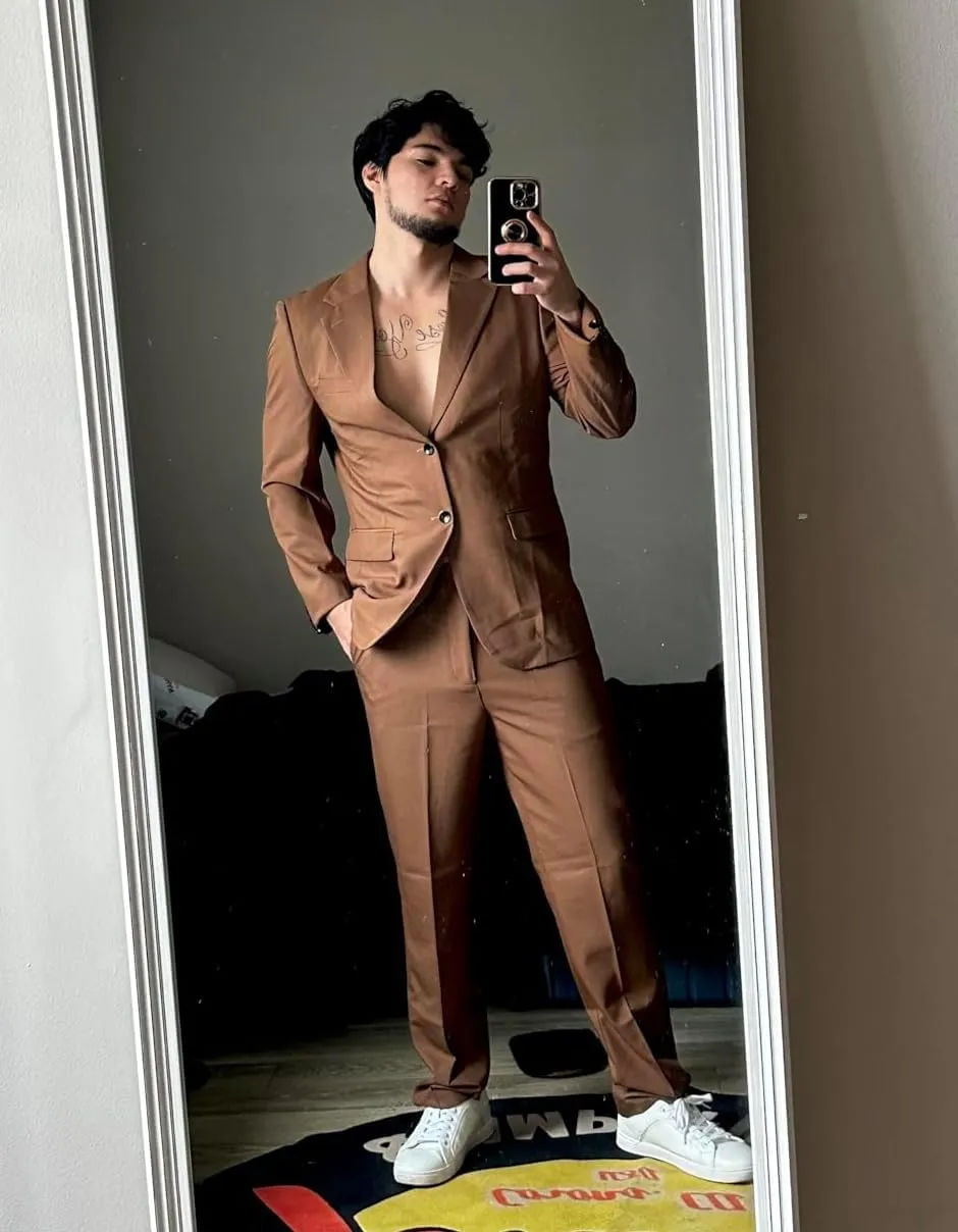 3 Pieces Business Mens Suit Notch Lapel Blazer Formal Wedding Groom Pants Tux Vest Tuxedos