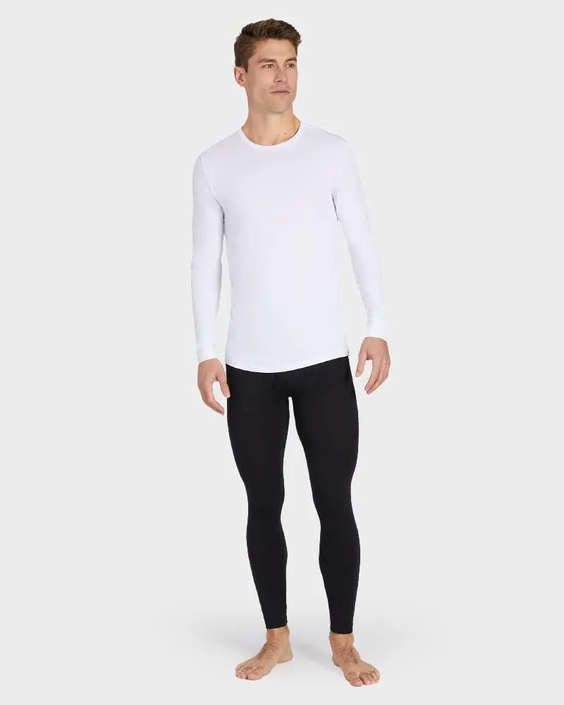 32 DEGREES Men's 2-Pack Performance Lightweight Thermal Baselayer Crewneck Top