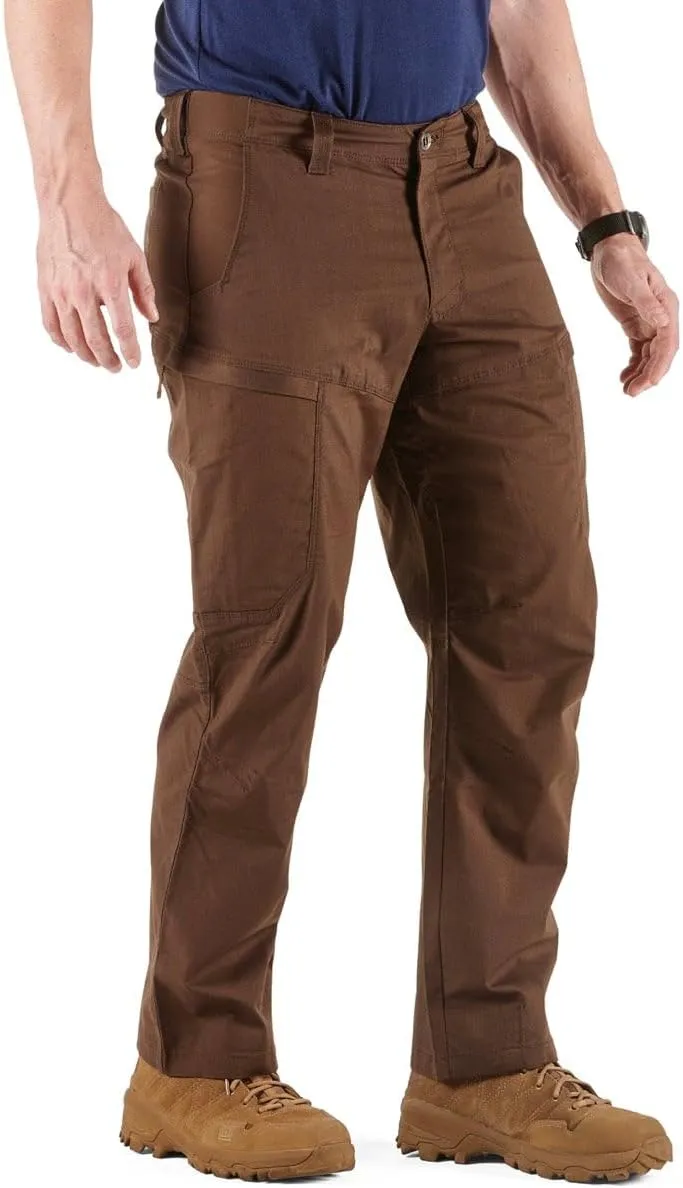 5.11 Tactical Men's Apex Pants, Regular Fit, Gusseted, 10 Pockets, Style 74434ABR