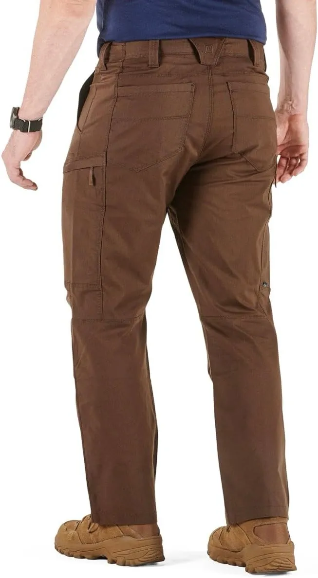 5.11 Tactical Men's Apex Pants, Regular Fit, Gusseted, 10 Pockets, Style 74434ABR