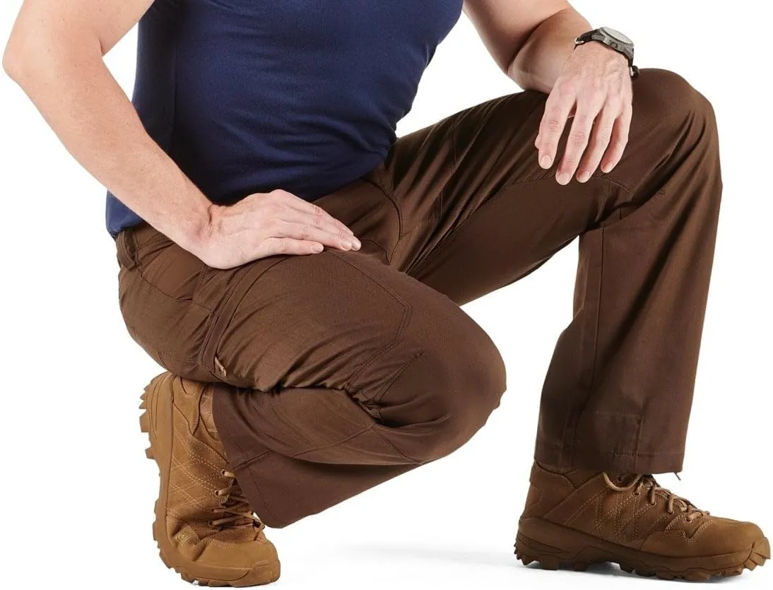 5.11 Tactical Men's Apex Pants, Regular Fit, Gusseted, 10 Pockets, Style 74434ABR