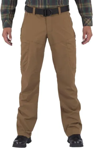 5.11 Tactical Men's Apex Pants, Regular Fit, Gusseted, 10 Pockets, Style 74434ABR