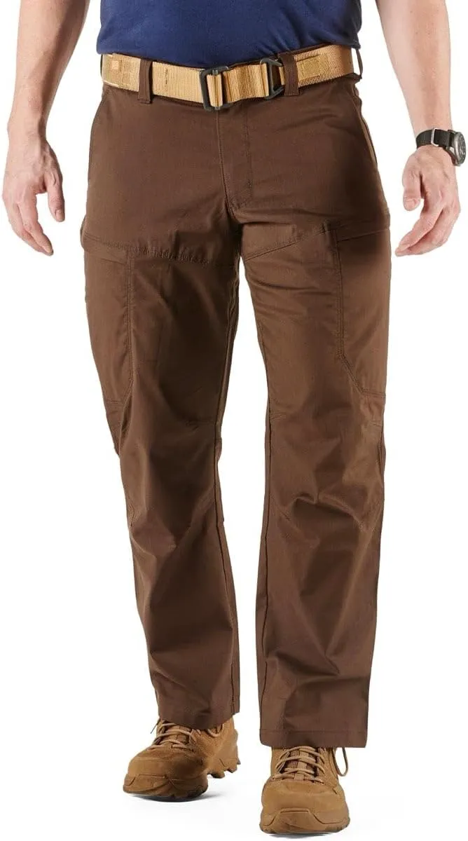 5.11 Tactical Men's Apex Pants, Regular Fit, Gusseted, 10 Pockets, Style 74434ABR