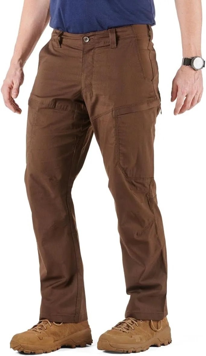 5.11 Tactical Men's Apex Pants, Regular Fit, Gusseted, 10 Pockets, Style 74434ABR