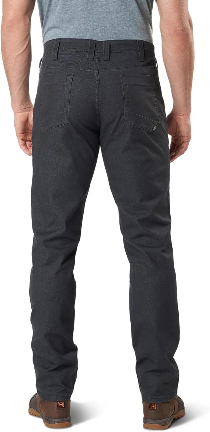 5.11 Tactical Men's Defender-Flex Slim Pants, Twill Poly-Cotton, Outdoor Casual Bottom, Style 74464
