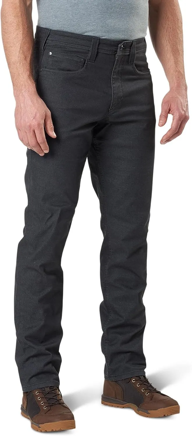 5.11 Tactical Men's Defender-Flex Slim Pants, Twill Poly-Cotton, Outdoor Casual Bottom, Style 74464
