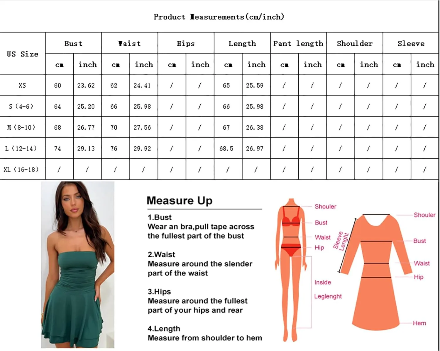 acelyn Women Sexy Tube Top Mini Dress Strapless Waist Ruffle Layer Short Dress 2025 Summer Ruched Y2K Outfits