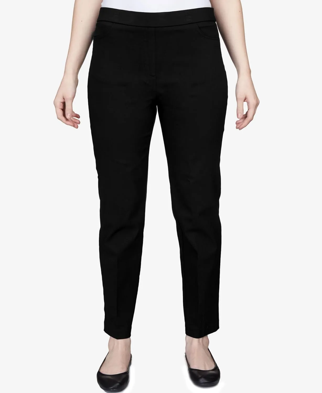 Alfred Dunner Women's Missy Short Stretch Pants