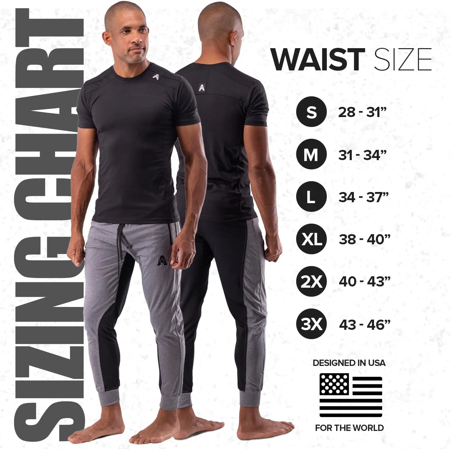 Anthem Athletics Men's Joggers Sweatpants Training Pants - Dominance Hyperflex Solstice