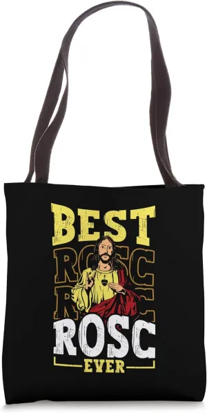 Best ROSC Ever Funny Easter Jesus Nurse Doctor Surgeon Tote Bag