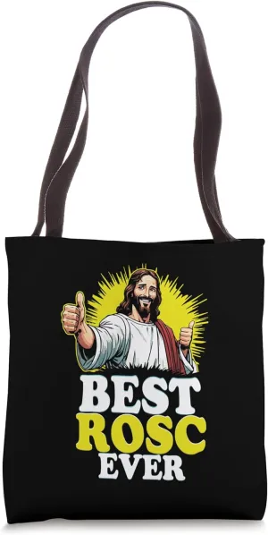 Best ROSC Ever Funny Easter Jesus Nurse Doctor Surgeon Tote Bag