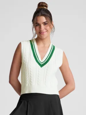 Beyond Yoga The Cable Knit Vest