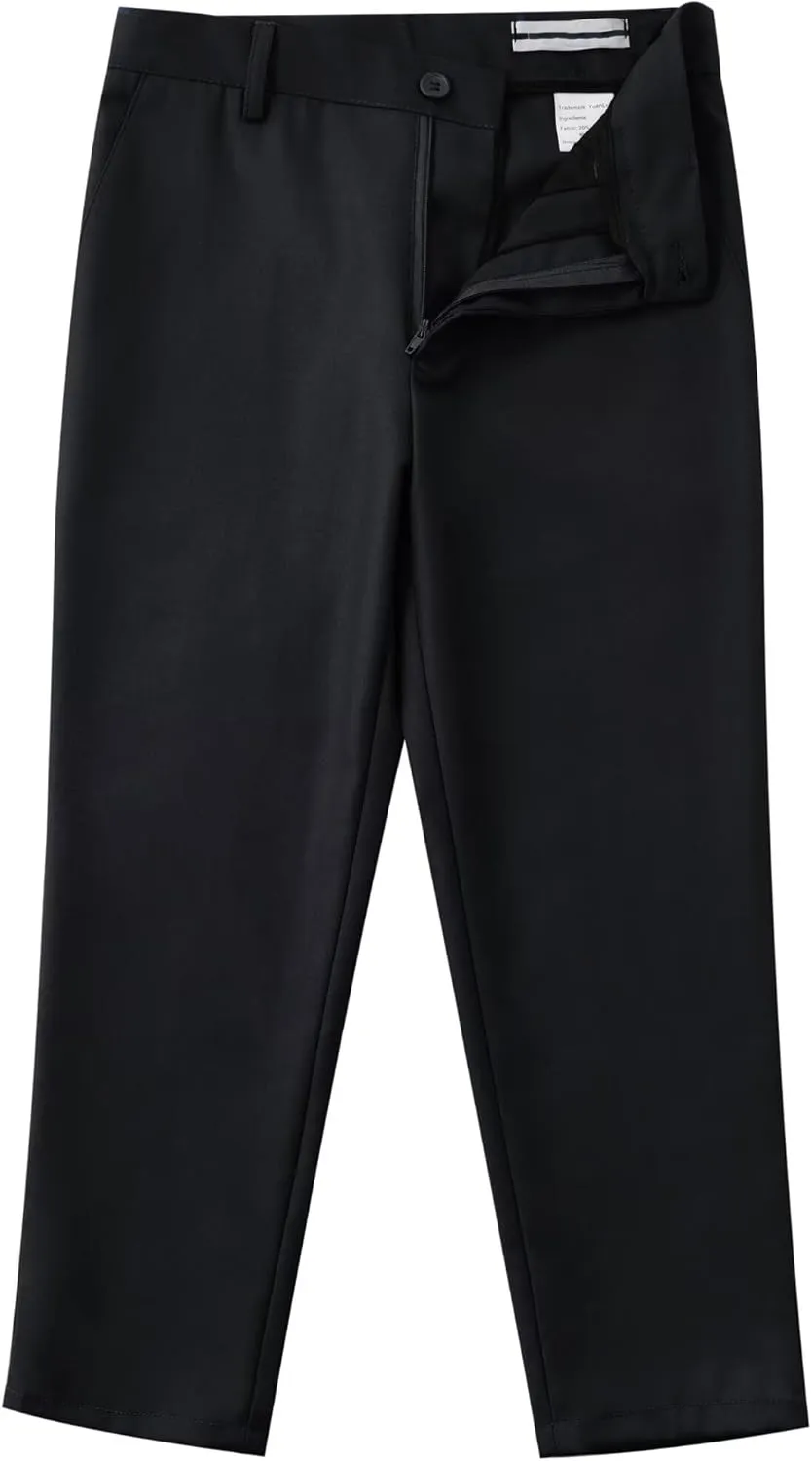 Boys Suit Formal Kids Wedding Outfit 3 Piece Slim Fit Boys Suit Vest Pants Shirt Set with Tie