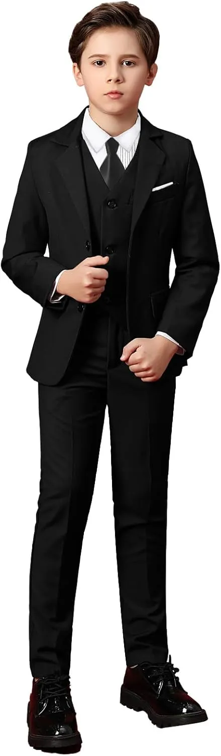 Boys Suits for Kids Formal Dress Suit Set Complete Outfit