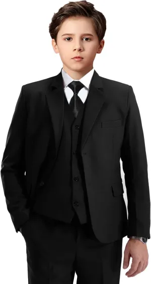 Boys Suits for Kids Formal Dress Suit Set Complete Outfit