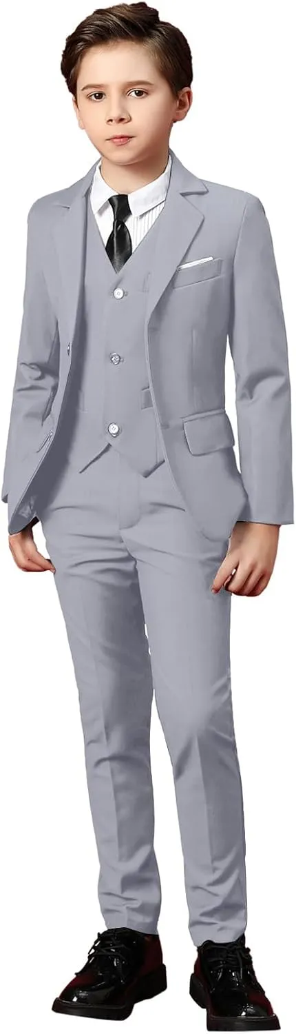 Boys Suits for Kids Formal Dress Suit Set Complete Outfit