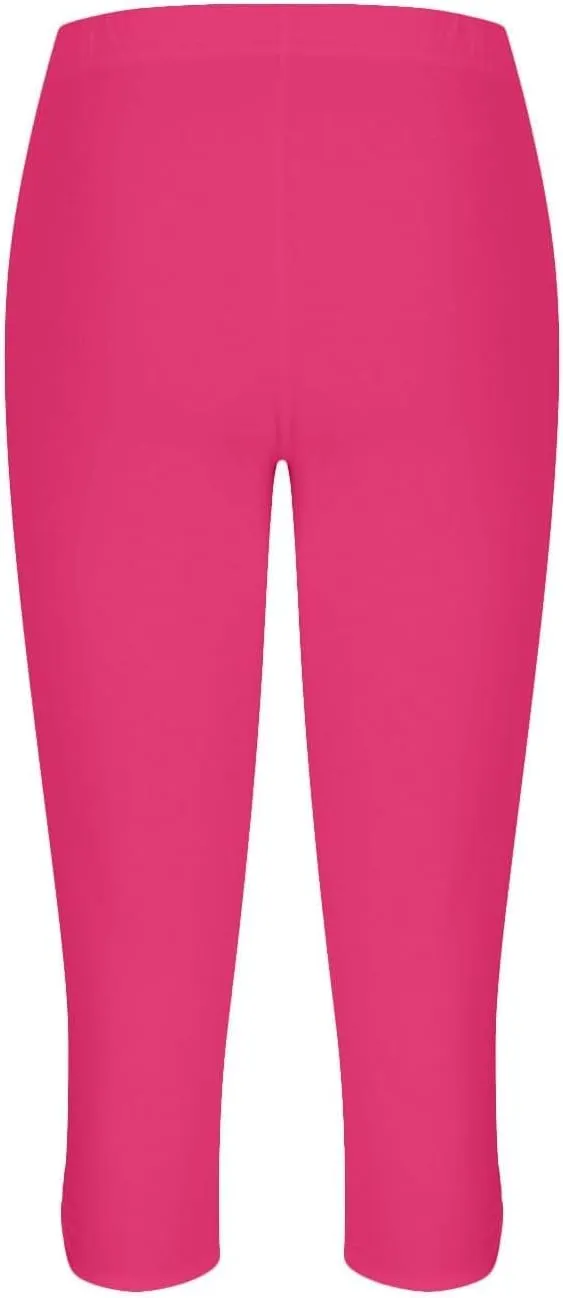 Capri Pants for Women Dressy Casual Summer Capris Knee Length Cropped Legging Trendy Lightweight Ladies Clothing