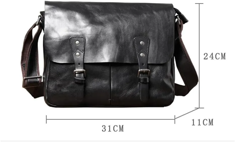 Casual Briefcase Men Handbag Messenger Bag Shoulder Crossbody Bag Document Bag