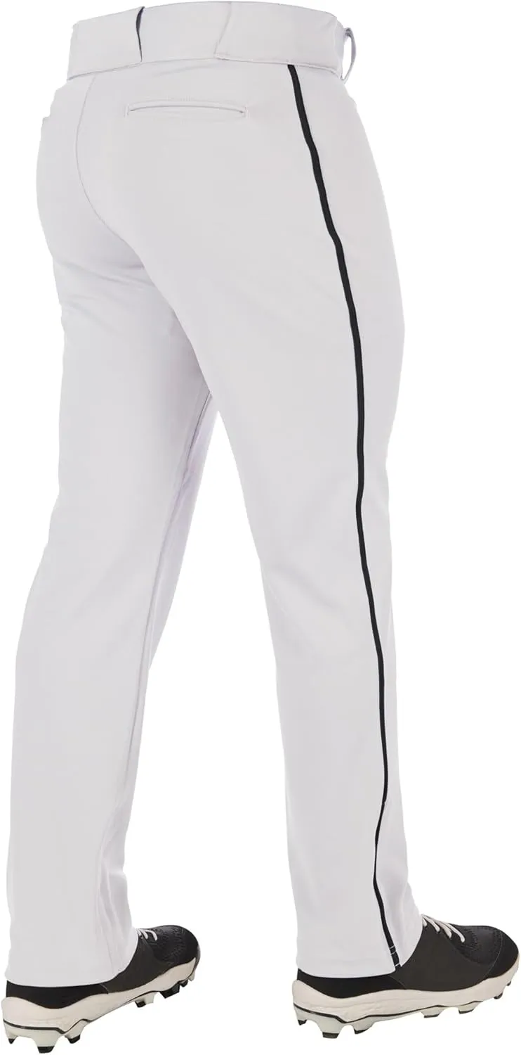 CHAMPRO Boys' Triple Crown 2.0 Open Bottom Baseball Pants with Braid
