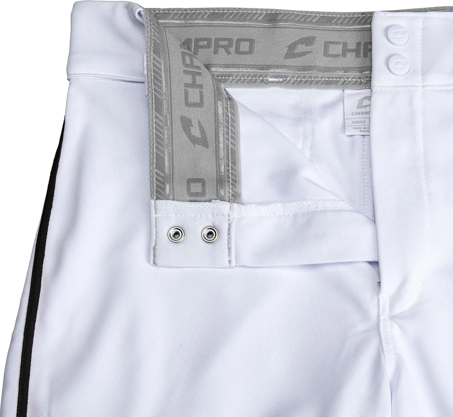 CHAMPRO Boys' Triple Crown 2.0 Open Bottom Baseball Pants with Braid