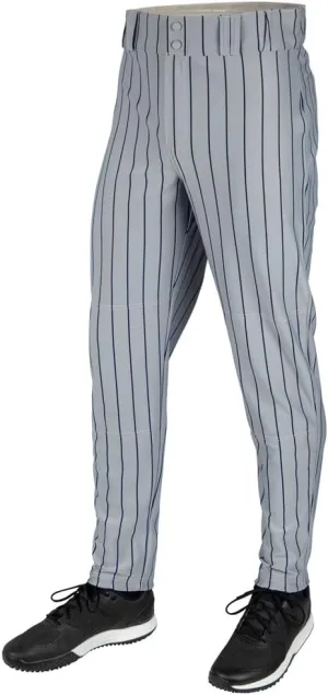 CHAMPRO Unisex Kid's Triple Crown 2.0 Tapered Bottom Baseball Pants with Pinstripes