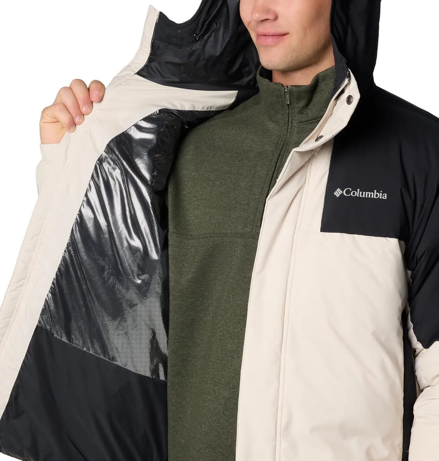 Columbia Men's Aldercrest Ii Down Hooded Jacket