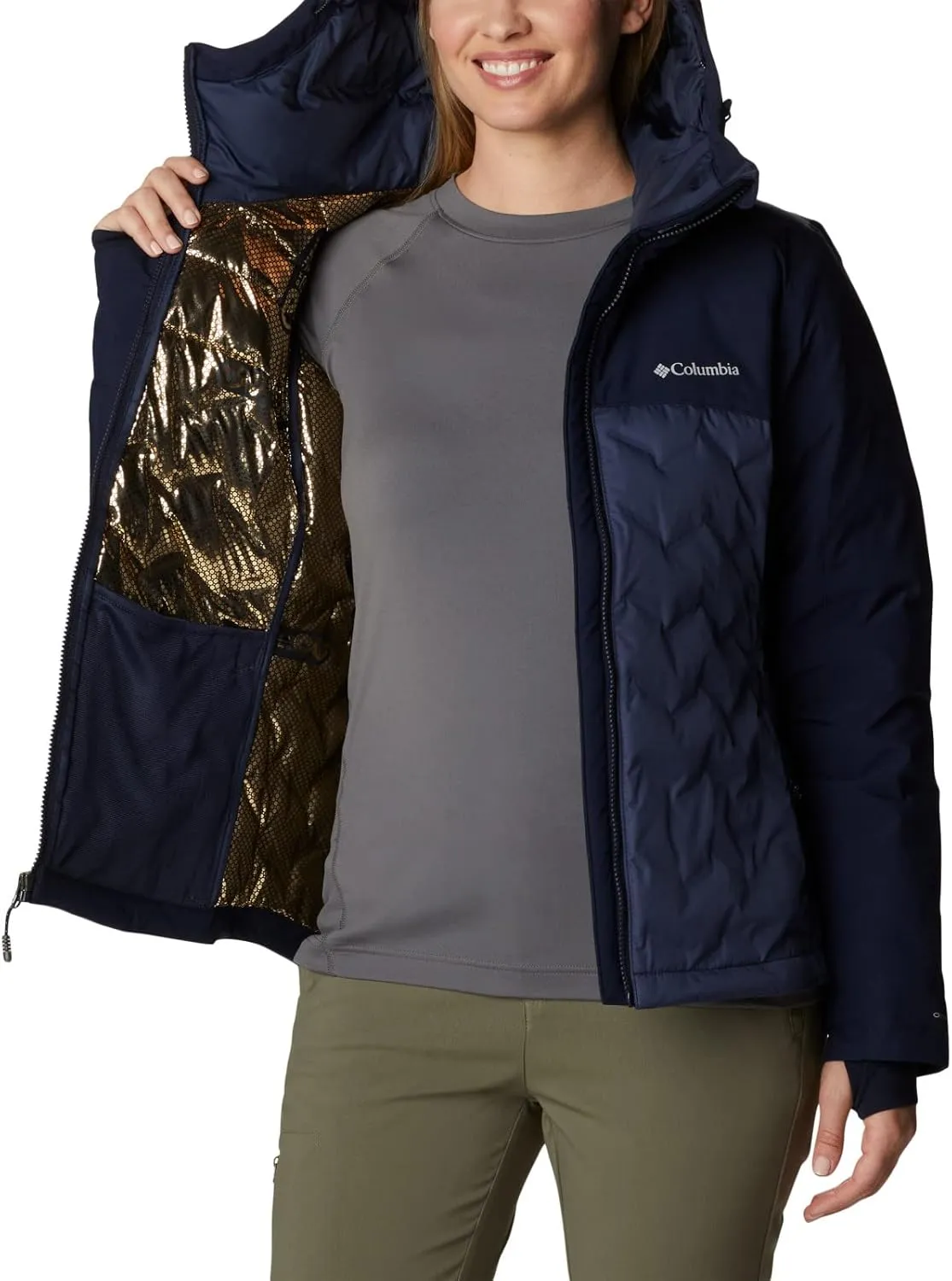 Columbia Women's Grand Trek Ii Down Jacket