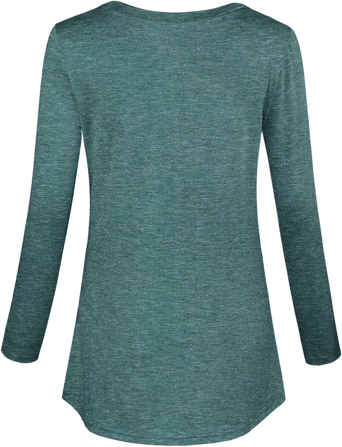connche Women's Button Side Maternity Tunic Nursing Tops for Breastfeeding