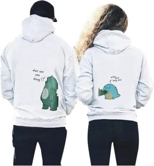 Couple Matching Outfits Plus Size Hoodie Hooded Sweatshirt Women Newlywed Sports Set Matching Shirts for Couples