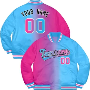 Custom Men/Women/Youth Varsity Baseball Jacket Sportswear Coat Stitched Personalized Name Number