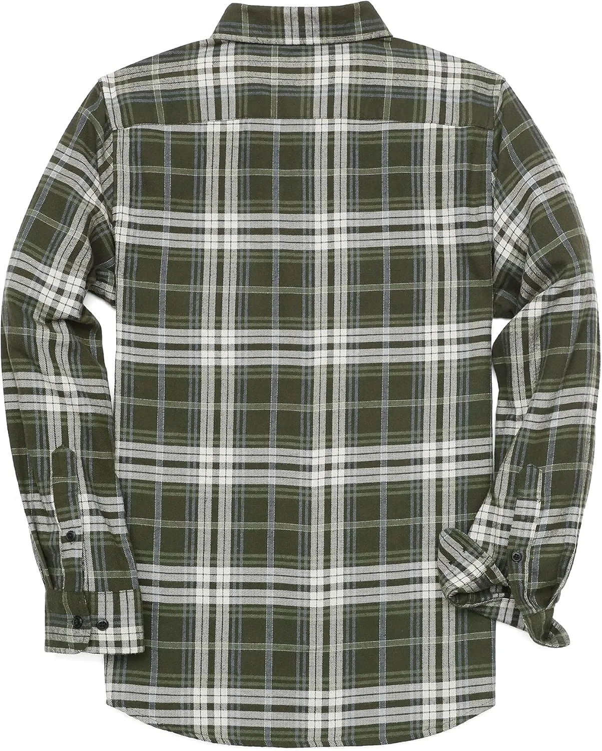 Dubinik Flannel Shirt for Men Casual Button Down Work Soft All Cotton Lightweight Flannel Mens Plaid Shirts Long Sleeve
