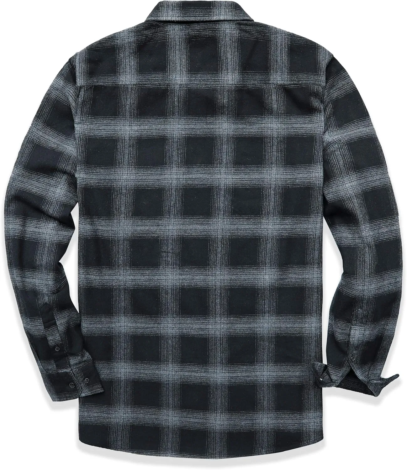 Dubinik Flannel Shirt for Men Casual Button Down Work Soft All Cotton Lightweight Flannel Mens Plaid Shirts Long Sleeve