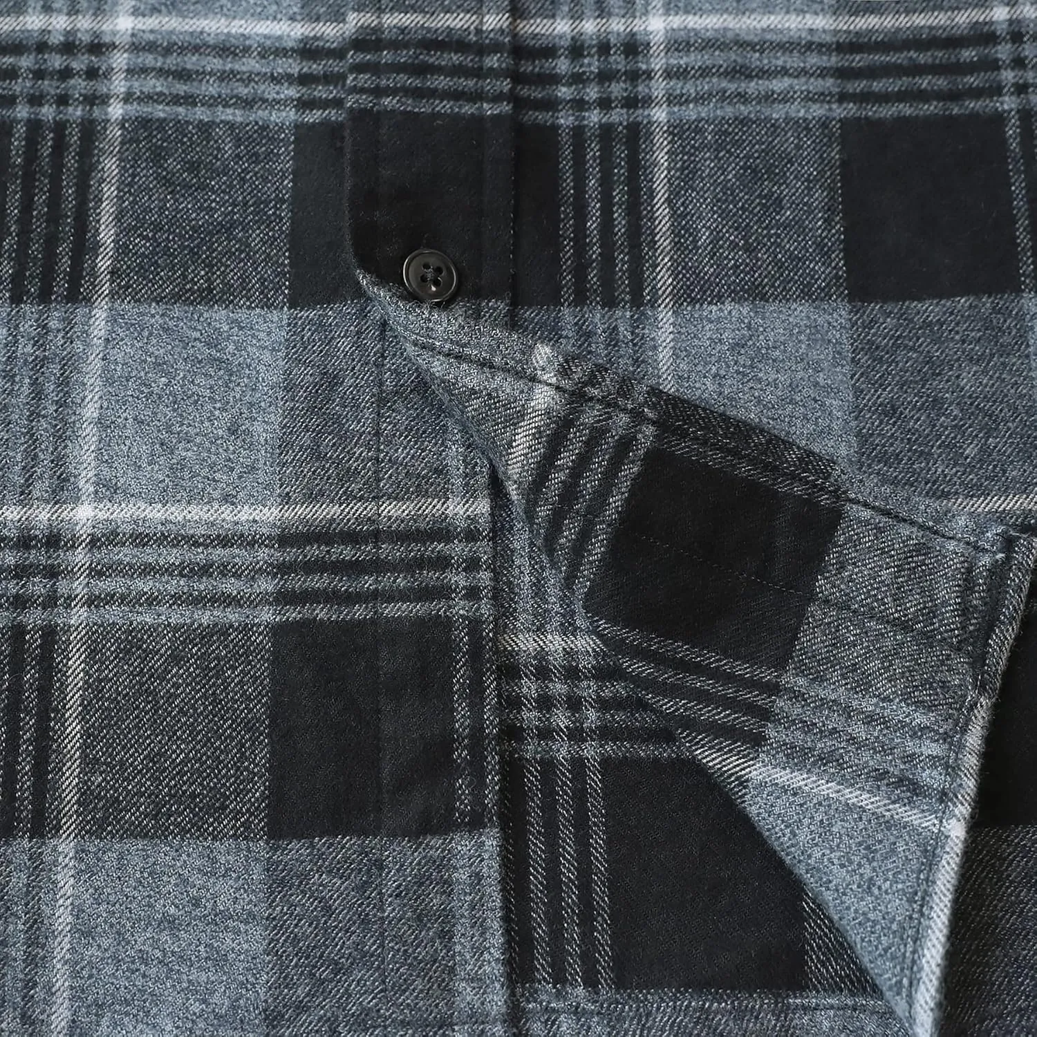 Dubinik Flannel Shirt for Men Casual Button Down Work Soft All Cotton Lightweight Flannel Mens Plaid Shirts Long Sleeve