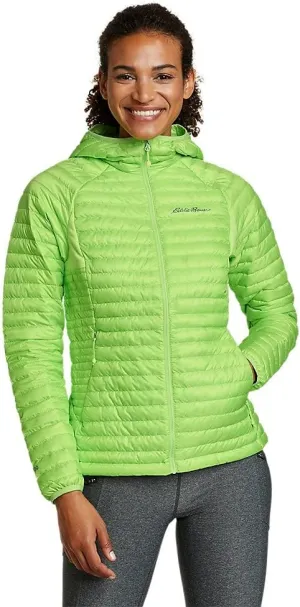 Eddie Bauer Women's MicroTherm 2.0 Down Hooded Jacket