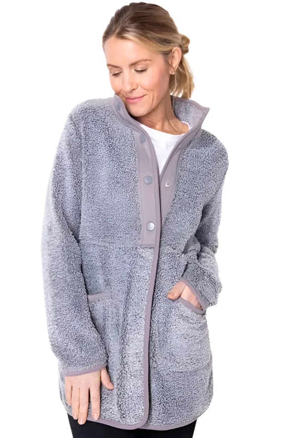 Escape Sherpa Fleece Jacket-50% OFF