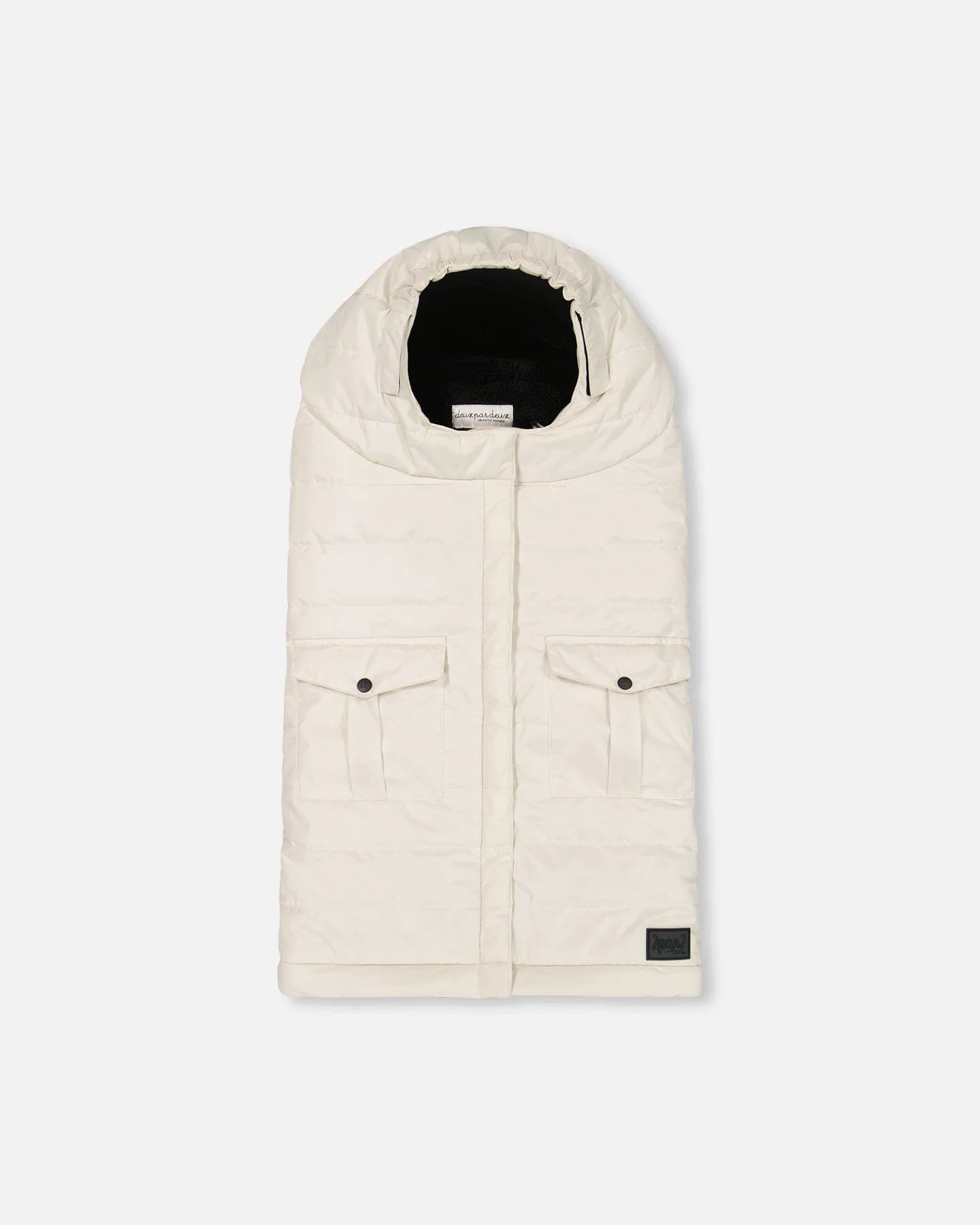 Evolutive Baby Footmuff Silver White