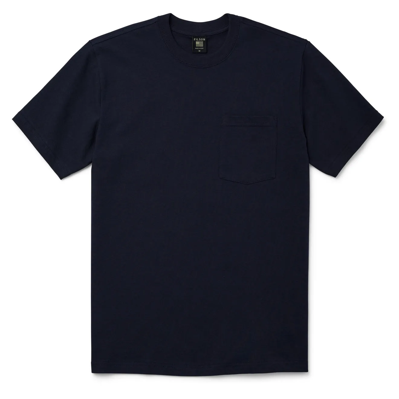 Filson S/S Pioneer Solid One Pocket T-Shirt Fast Track Dark Navy