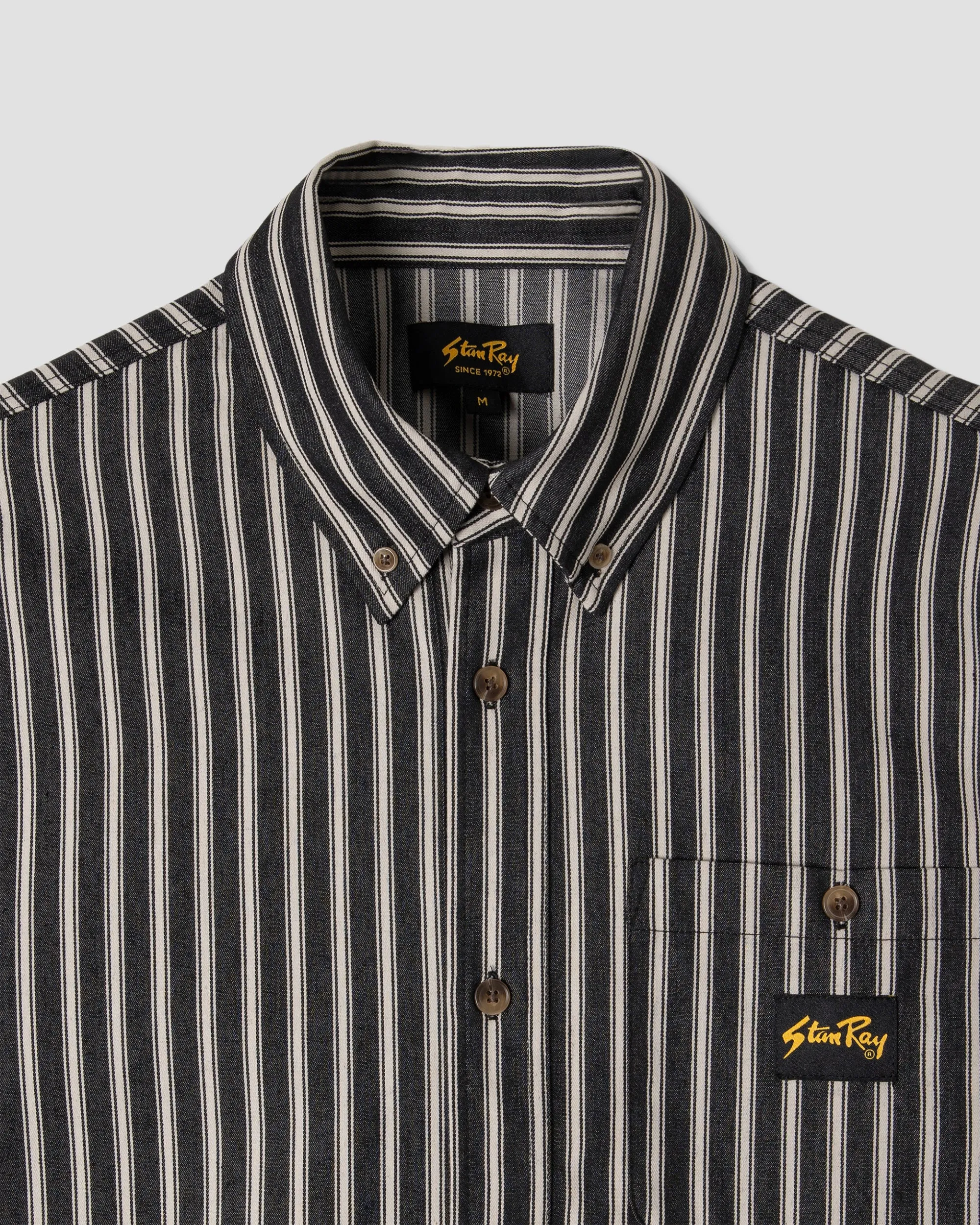 Flannel Shirt (Charcoal Stripe)