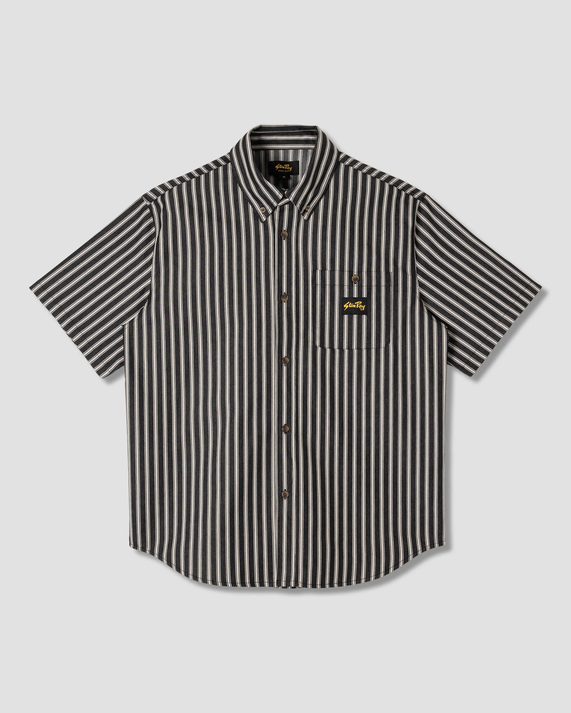 Flannel Shirt (Charcoal Stripe)