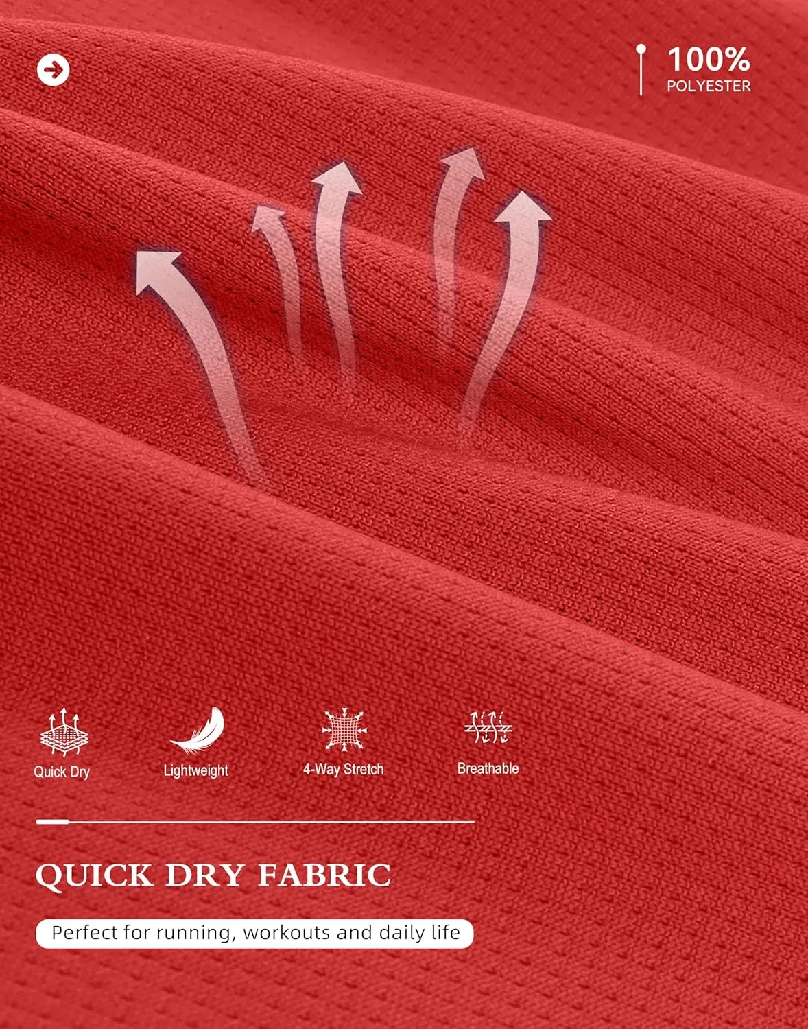 G Gradual Men's Running Shirts Long Sleeve Athletic Shirt Lightweight Quick Dry Quarter Zip Pullover for Men Workout Gym Golf