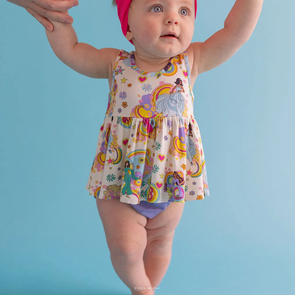 Groovy Barbie and Friends Peplum Bummie Set