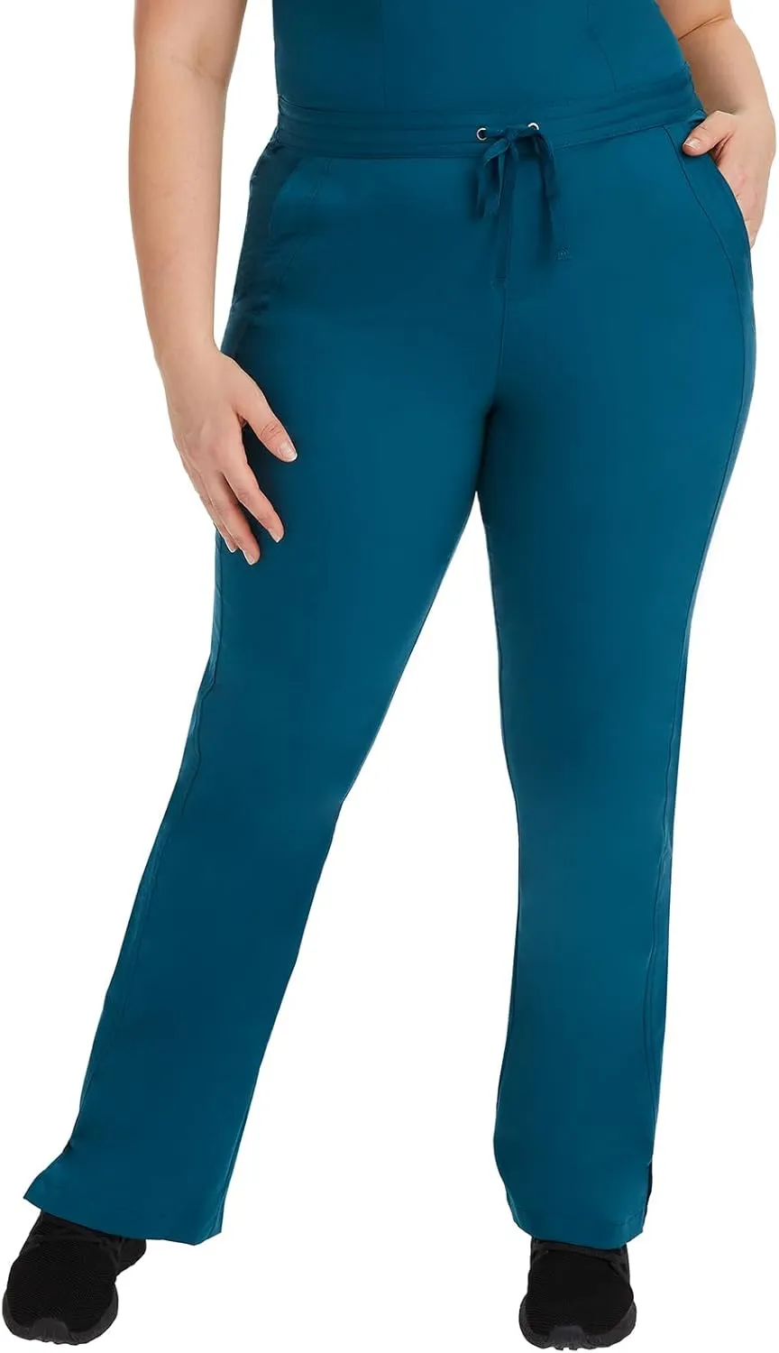 Healing Hands Taylor Women's Pants Mid Rise with 2 Pockets & Back Elastic Waistband Plus Size 9095
