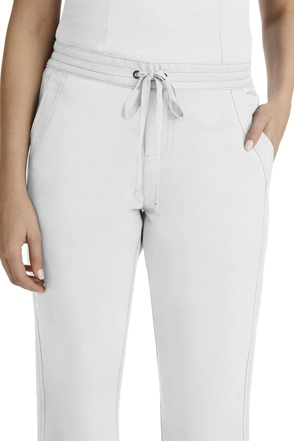 Healing Hands Taylor Women's Pants Mid Rise with 2 Pockets & Back Elastic Waistband Plus Size 9095