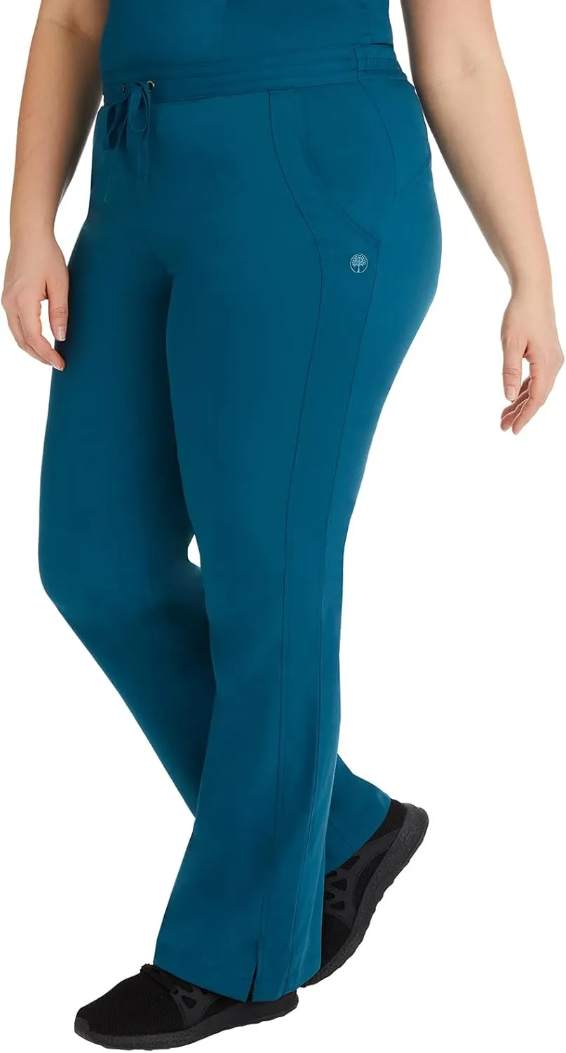 Healing Hands Taylor Women's Pants Mid Rise with 2 Pockets & Back Elastic Waistband Plus Size 9095