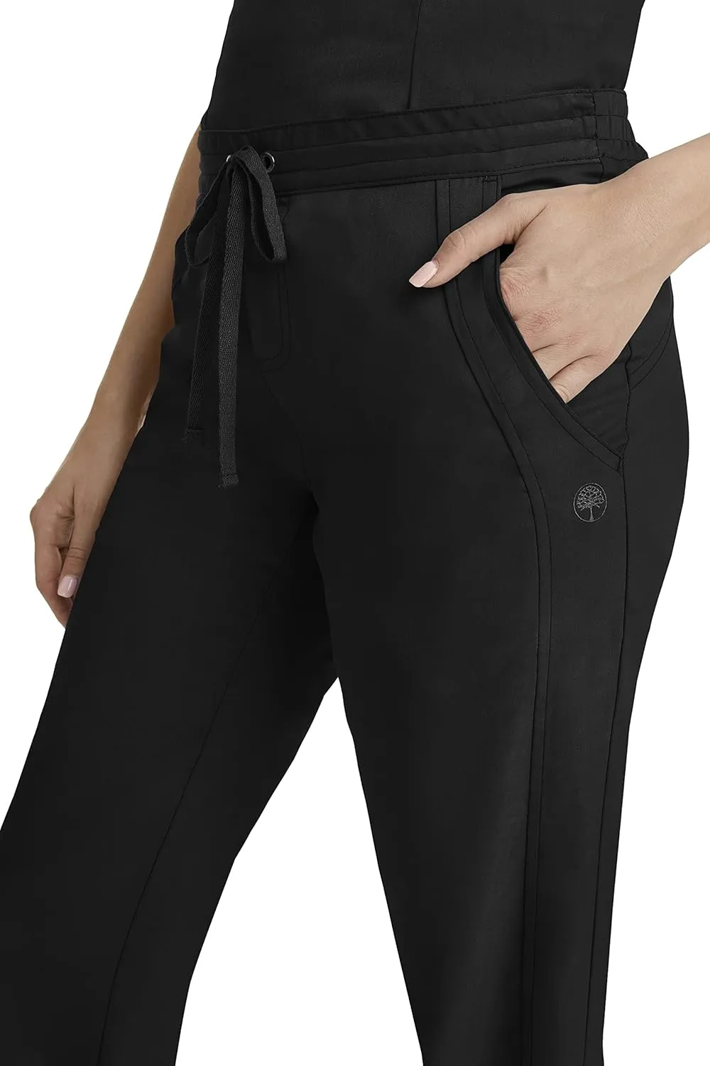 Healing Hands Taylor Women's Pants Mid Rise with 2 Pockets & Back Elastic Waistband Plus Size 9095