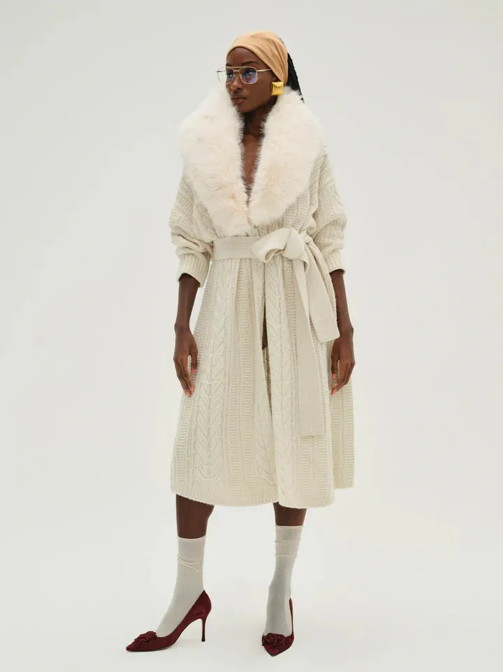 Helena Oversized Knit Coat
