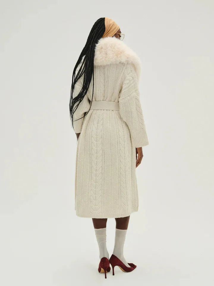 Helena Oversized Knit Coat