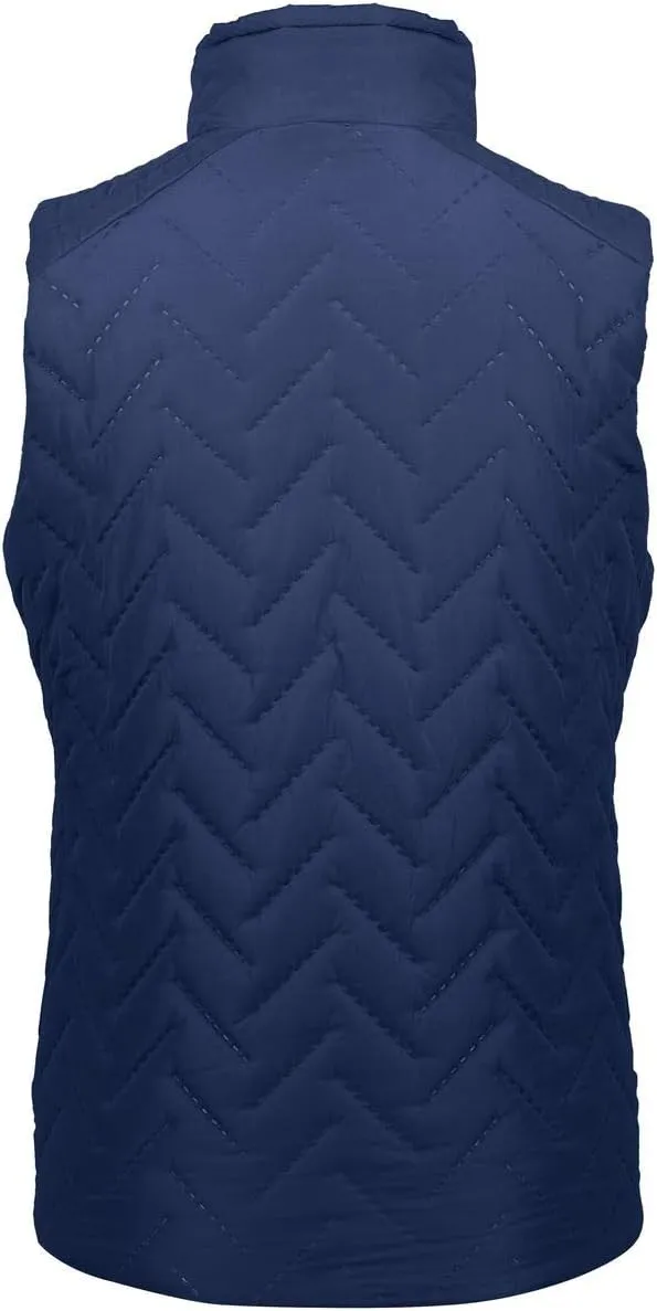 Holloway Sportswear Womens Repreve Eco Vest L NAVY