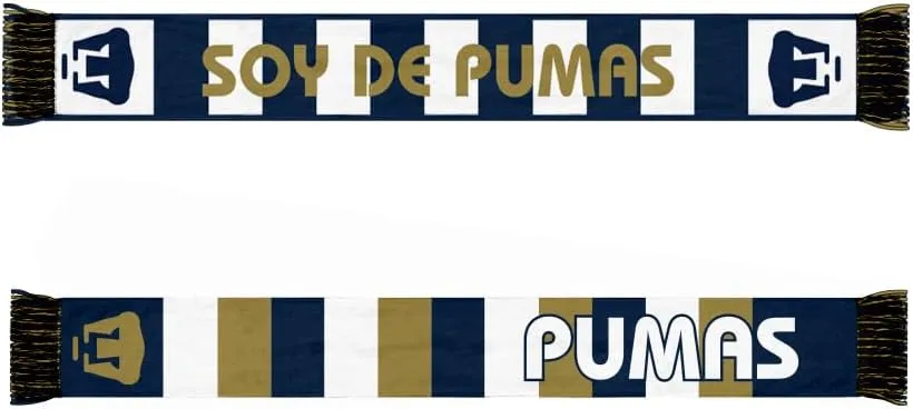 Icon Sports Officially Licensed International Soccer Clubs, Premium Acrylic Reversible Striped Unisex Soccer Scarf