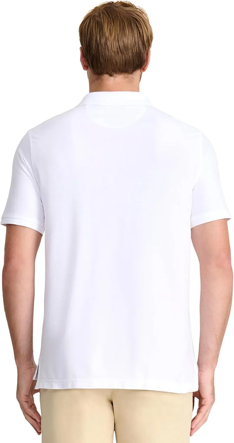 IZOD Men's Advantage Performance Short Sleeve Polo Shirt